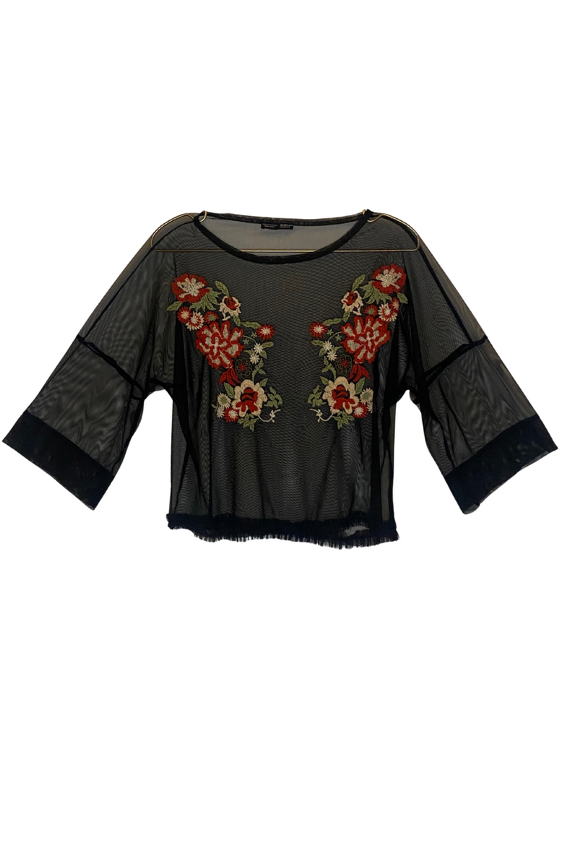 Colección reBonita- Conjunto Bordado Negro