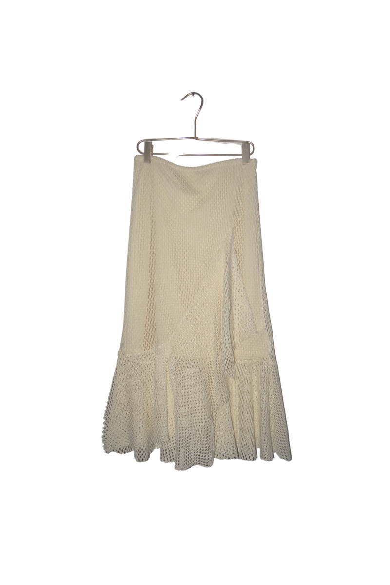Second Hand - Falda Crema