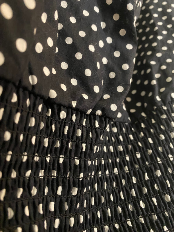 Second Hand - Vestido Negro con Puntos