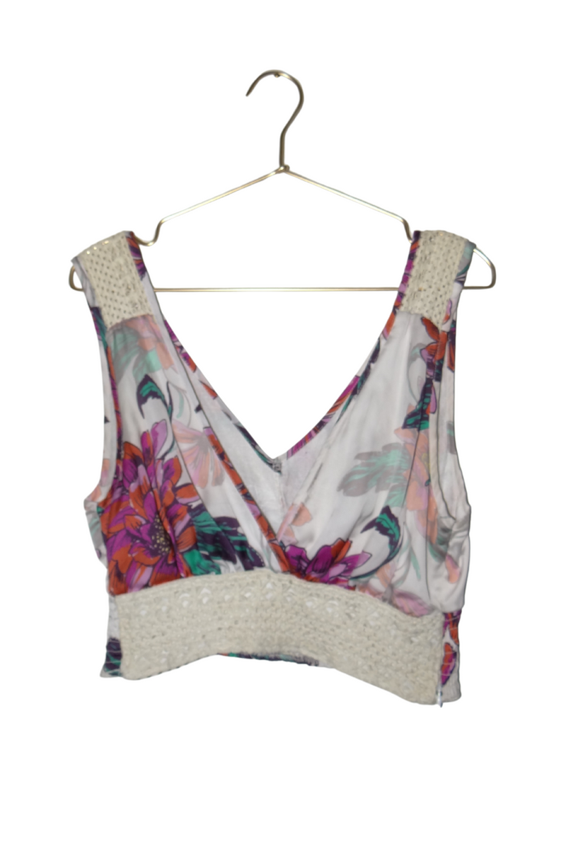Colección rebonita top floreado