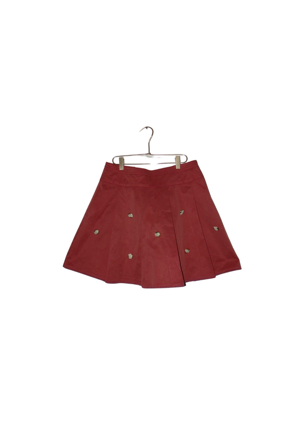 Colección reBonita- Falda roja con Botones