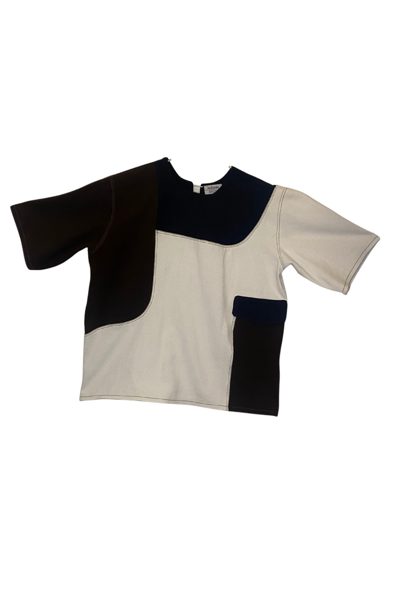 Colección reBonita- Camisa Mezclila Negro Café