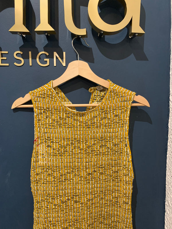 Vestido malla marca Zara