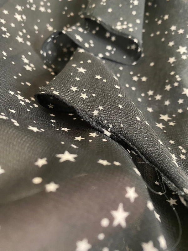 Second Hand - Falda negra con estrellas