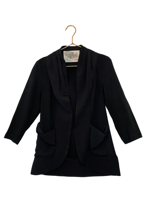 Second Hand- Saco Negro Kimchi Blue