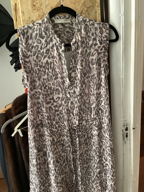 Vestido animal print