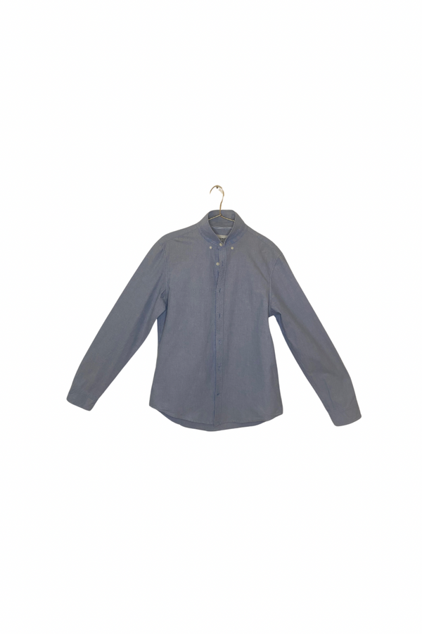 Second Hand - Camisa Azul Pull & Bear