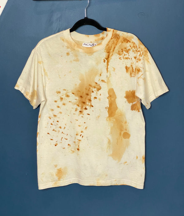 Playera teñido oxido
