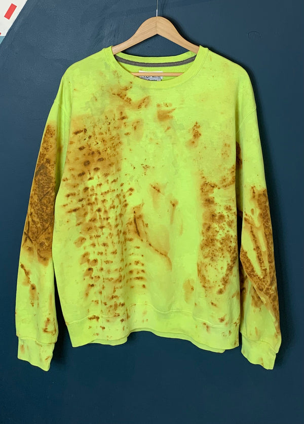 Sudadera teñido oxido Picazo-Rebonita