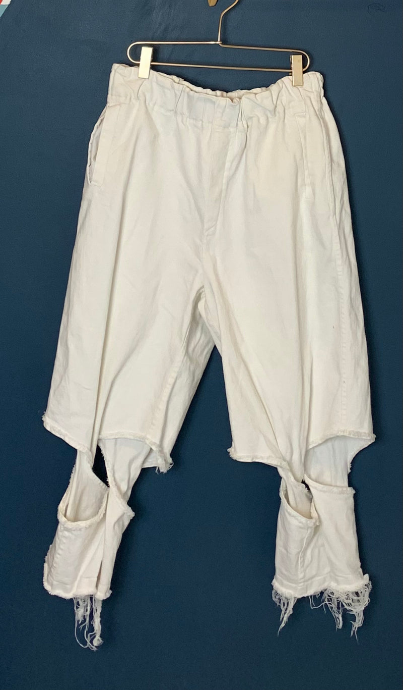 Pantalon blanco reinvented