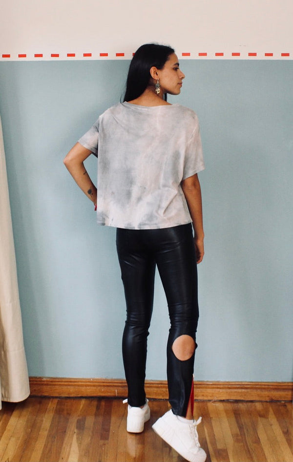T-shirt Teñida con Pigmentos naturales
